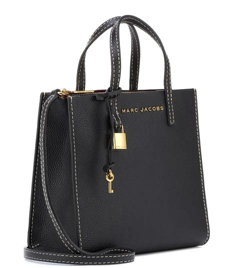 genuine leather marc jacobs tote.